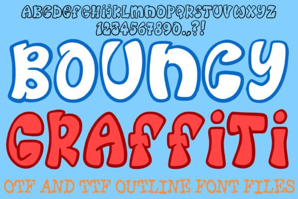 Bouncy Graffiti Font: A High-Energy Display Typeface for Scroll-Stopping Campaigns