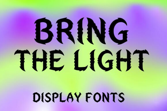 Bring the Light: A Display Font That Anchors Editorial Mood