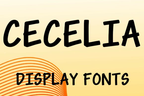 Cecelia: A Display Font That Makes Your Headlines Pop