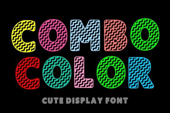 Combo Color: A Playful Display Font That Delivers Personality