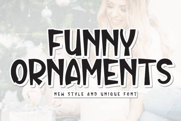 Funny Ornaments: A Playful Display Font That Delivers Personality