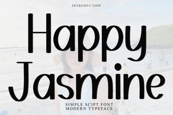 Happy Jasmine: A Display Font That Breathes Calm Into Editorial Layouts