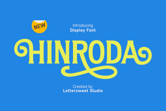 Hinroda: A Display Font That Commands Attention—Without Shouting