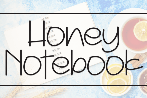 Honey Notebook: A Handwritten Display Typeface for Warm Digital Branding