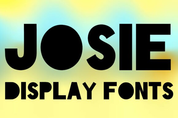 Josie: A Bold Display Font That Makes Your Brand Instantly Memorable