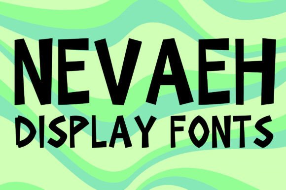 Nevaeh: A Bold Display Font for Authentic Brand Identity