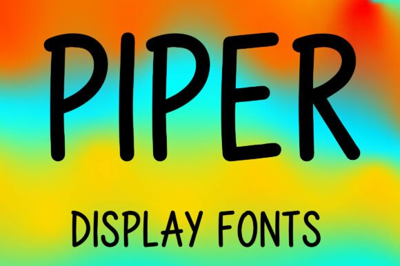 Piper: A Display Font That Earns Its Space