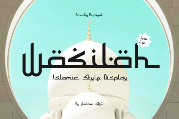 Wasilah: A Modern Display Font That Elevates Small Business Branding