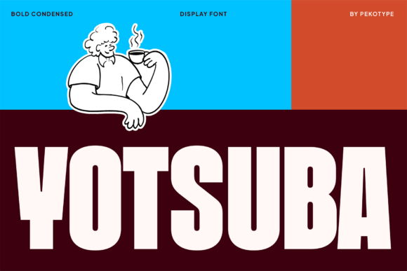 Yotsuba: A Bold, Friendly Display Font for Handmade Brands